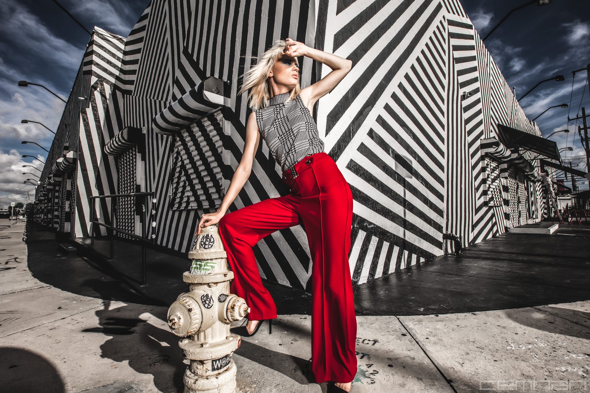 Cemhan - Wynwood Art District fashion photography